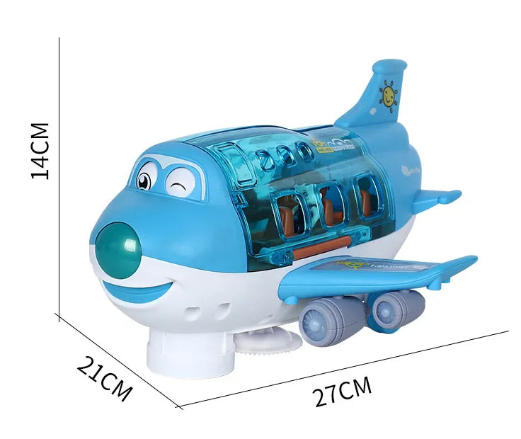 Toddler Electric Plane with Lights