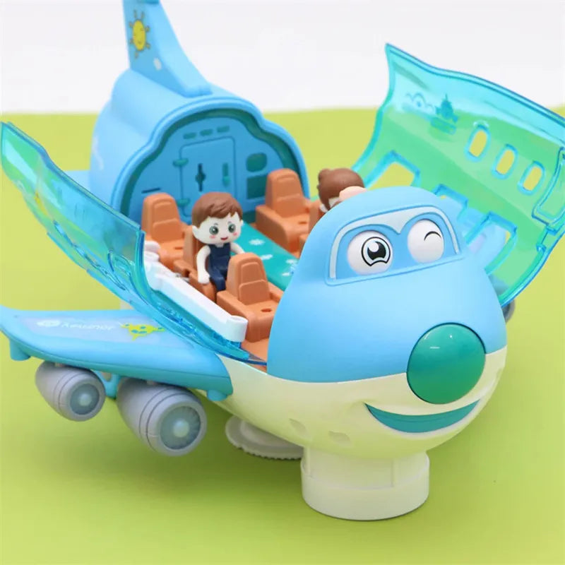 Toddler Electric Plane with Lights