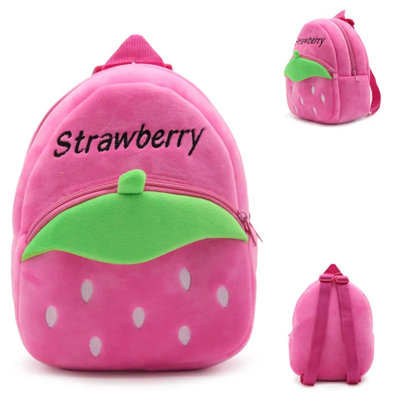 Kids Backpack Strawberry Nursery for Baby Young