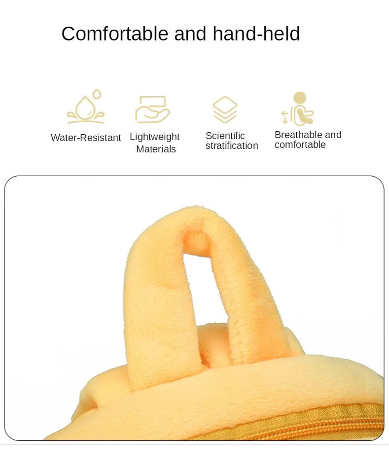 Plush Leisure Backpack for Kindergarten School